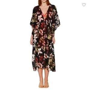 Walter Baker Tulum Floral Caftan Size OS One Size